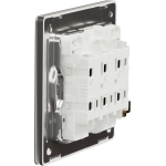 Schneider Electric 施耐德電氣 NUX33_2_SS UNICA X 16AX 250V~ 三位雙控開關掣 (炫星銀)